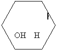 Hexagon: H

OH    H
