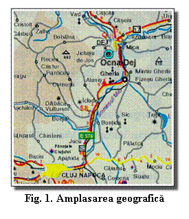Text Box:  
Fig. 1. Amplasarea geografica

