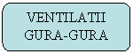 Rounded Rectangle: VENTILATII GURA-GURA