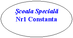 Oval: Scoala Speciala
Nr1 Constanta
