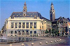 The town hall of Charleroi