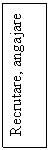 Text Box: Recrutare, angajare
