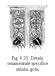 Text Box:  
Fig. 6.25. Detalii ornamentale specifice stilului gotic

