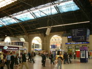 Victoria Station concourse