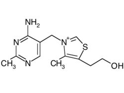 Estructura qumica de la tiamina