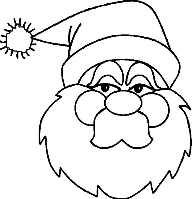 E:DIVERSEImagini de colorat pt copii (din desene animate)Christmassanta3.gif