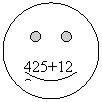 Smiley Face: 425+123
