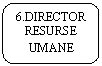 Rounded Rectangle: 6.DIRECTOR RESURSE UMANE