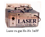 Text Box:  
Laser cu gaz He-Ne 5mW
