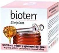 Ten ridat, imbatranit - BIOTEN - Crema antirid - miere, grau + ulei de shea - 50 ml