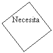 Text Box: Necesita