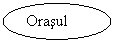 Oval: Orasul