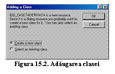 Text Box:  
Figura 15.2. Adaugarea clasei
