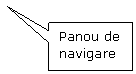 Rectangular Callout: Panou de navigare