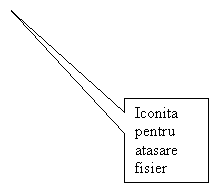 Rectangular Callout: Iconita pentru atasare fisier