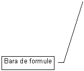 Line Callout 3: 	Bara de formule