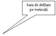 Rectangular Callout: bara de defilare pe verticala