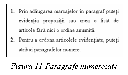 Text Box:  

Figura 11 Paragrafe numerotate
