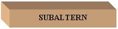 Text Box: SUBALTERN