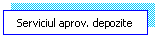 Flowchart: Process: Serviciul aprov. depozite