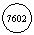 Oval: 7602