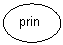 Oval: prin