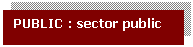 Text Box: PUBLIC : sector public
