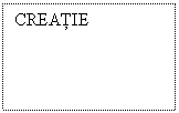 Text Box: CREATIE


