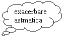 Cloud Callout: exacerbare astmatica