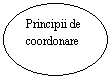 Oval: Principii de coordonare