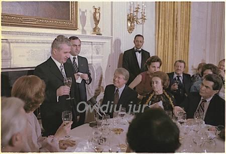 Nicolae Ceausescu vizita in SUA aprilie 12-17, 1978 