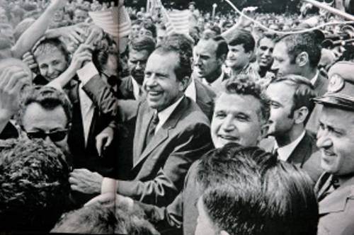 Nicolae Ceausescu Nixon