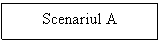 Text Box: Scenariul A