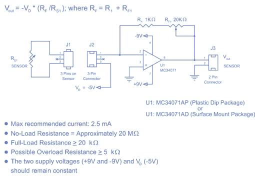 Flexiforce Sample Excitation Circuit