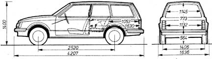 Opel Kadett D Caravan